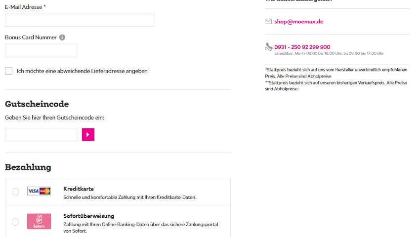 gutscheincode-moemax-warenkorb
