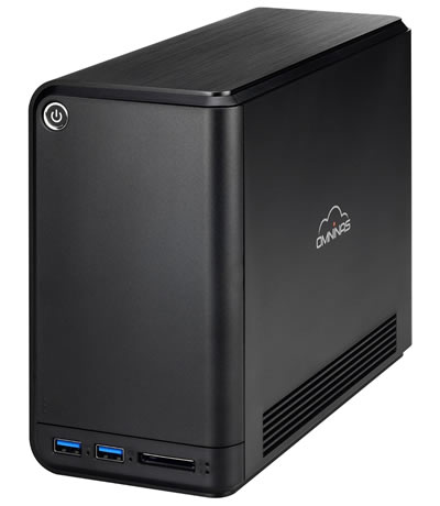 Shuttle Omninas KD22 Dual Bay Multimedia NAS Leergehäuse für 89€ *UPDATE2*
