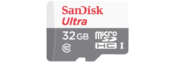 2x SanDisk Ultra 32GB microSDXC für 12€ - Class 10, UHS-1 bis FullHD-Aufnahmen