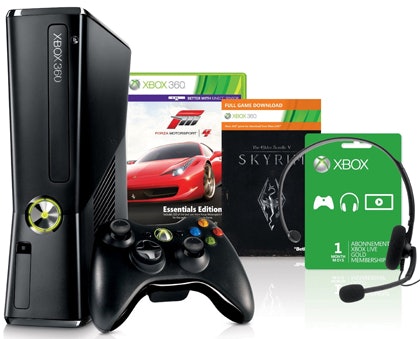 Xbox 360 250 GB + Forza Motorsport 4 + Skyrim für 130€ *UPDATE*