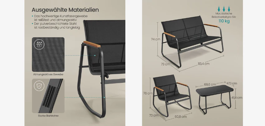 SONGMICS-Gartenm--bel-Set---Details