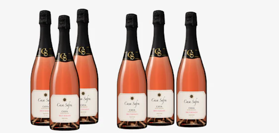 Prickelnder Genuss aus Spanien! 🍾 Casa Safra Cava Brut Rosado nur 7€