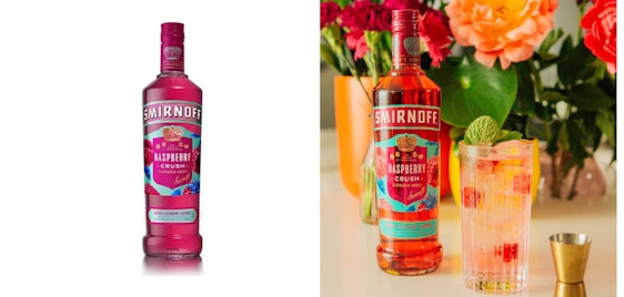 Smirnoff Raspberry Crush für 13€ - Wodka-Mixgetränk, pur oder als Mix genießen
