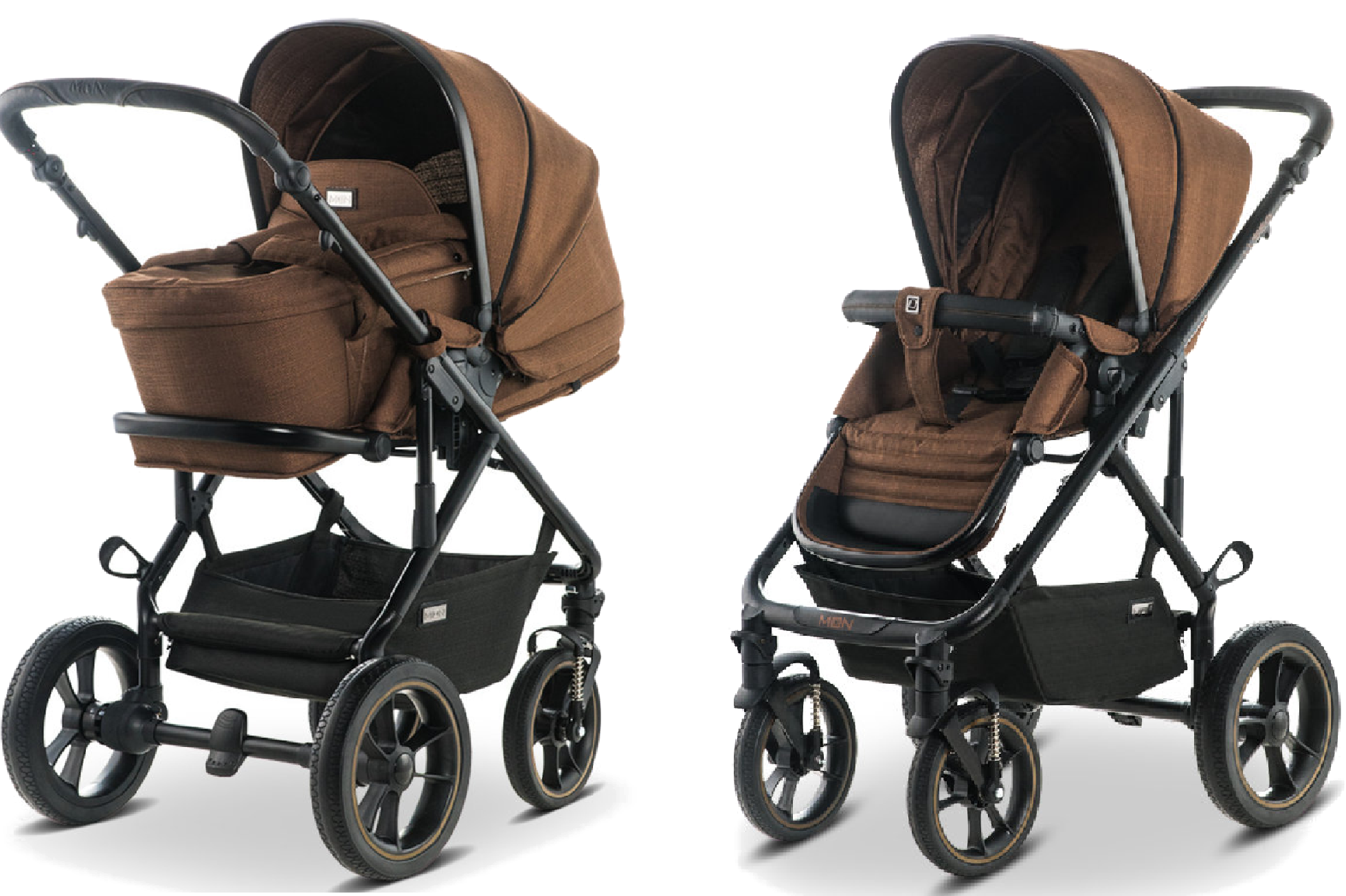 Moon Lusso für 270€ - Kombikinderwagen inkl. Universaladapter und Regenverdeck