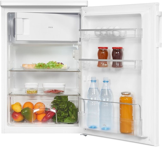 44% Rabatt auf Exquisit Standkühlschrank KS16-4-HE-040D weiß