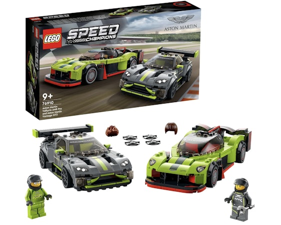 Lego Speed Champions - Aston Martin Valkyrie AMR Pro & Aston Martin Vantage GT3 (76910) für 27€