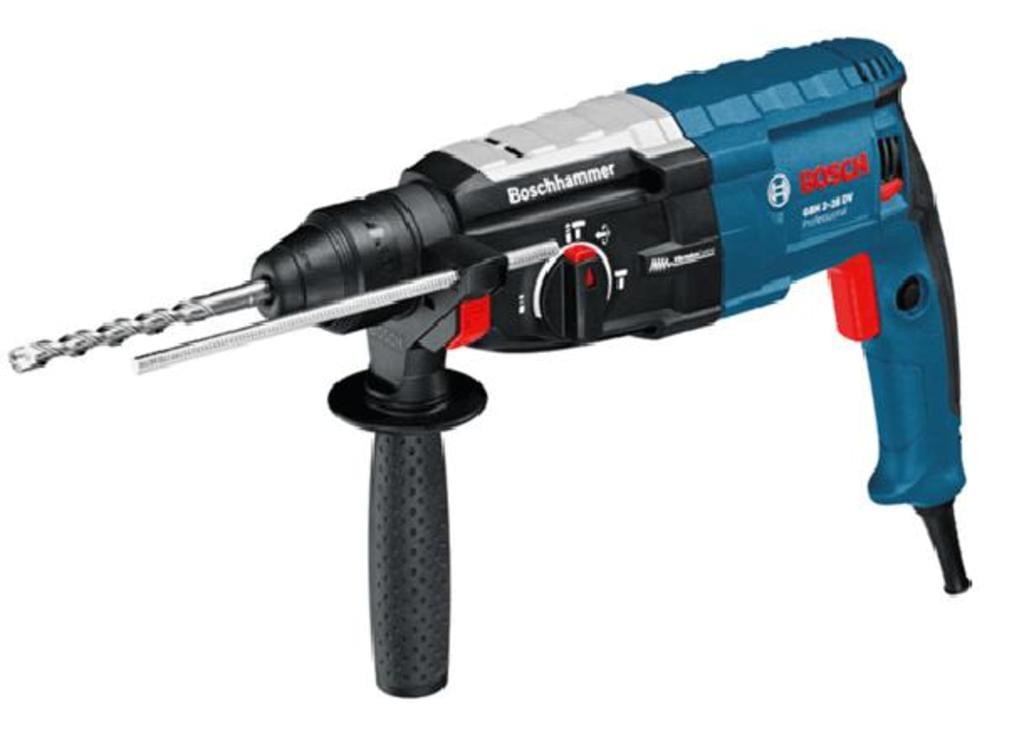 Bosch Professional Bohrhammer GBH 2-28 DV für 164€ - SDS-Plus, 850W, 3,2J Schlagenergie, mit Koffer