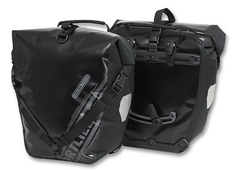 Ortlieb Back-Roller Black'n White schwarz - 2 langlebige Fahrradtaschen für 78€