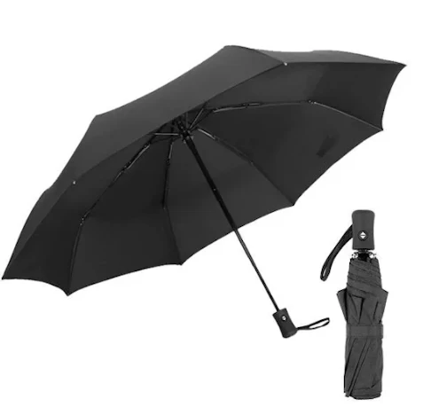 KCASA Winddichter Regenschirm(Auto Open&Close)