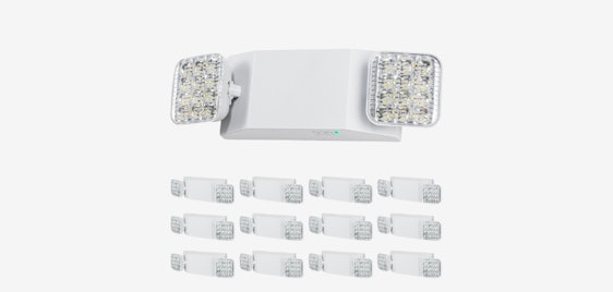 VEVOR Notleuchte für 57€ - zarte 3W, langer 180-min Akku, flammfest