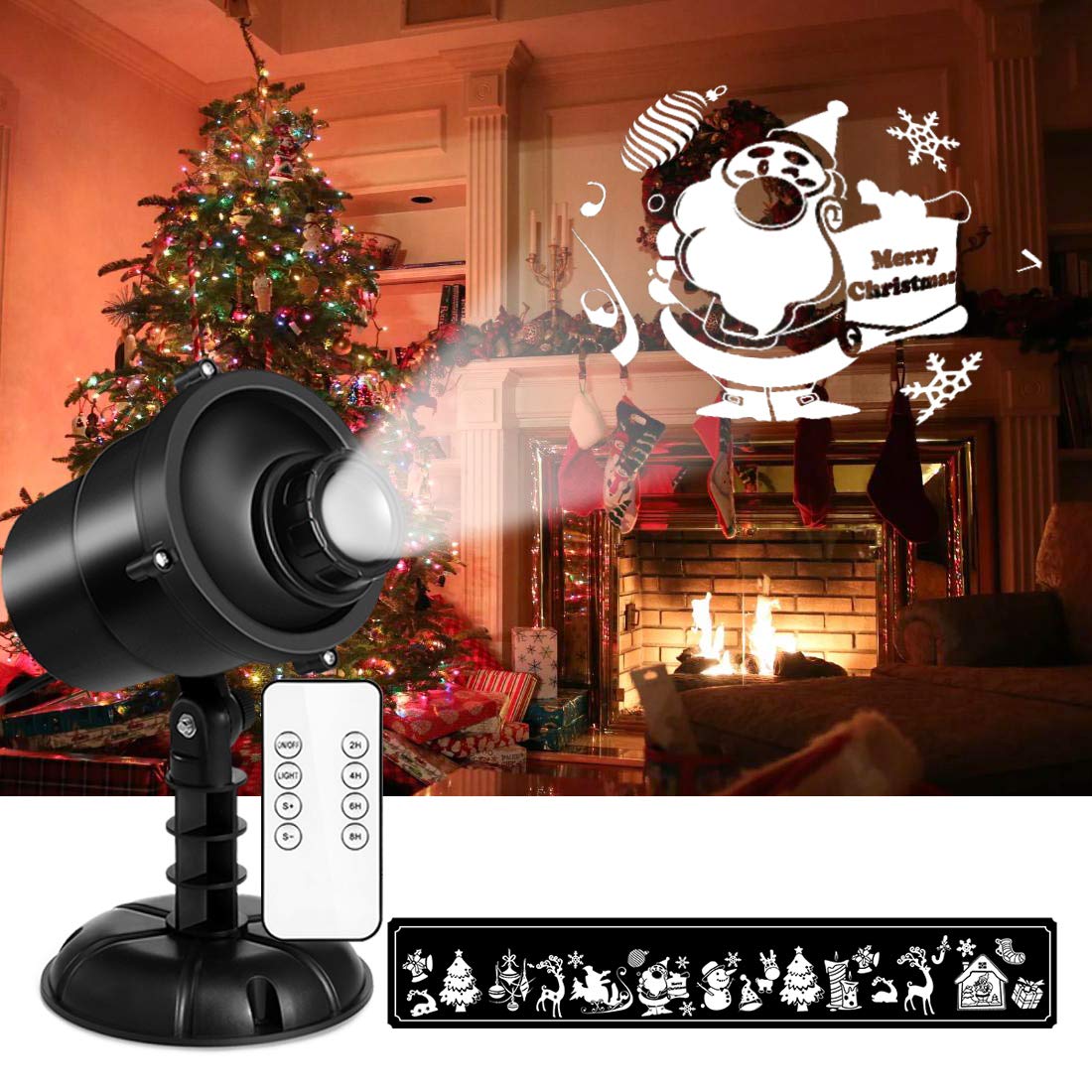 Led Weihnachtsbeleuchtung Außen und Innen mit Fernbedienung für 10.8 Euro