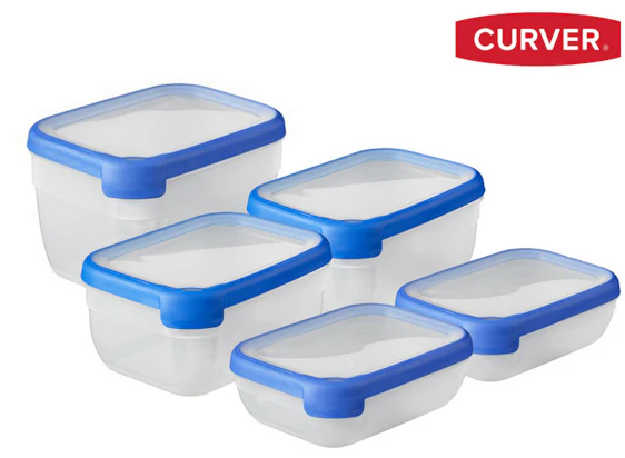 Curver Set Grand Chef - 5 Frischhaltedosen für 19€