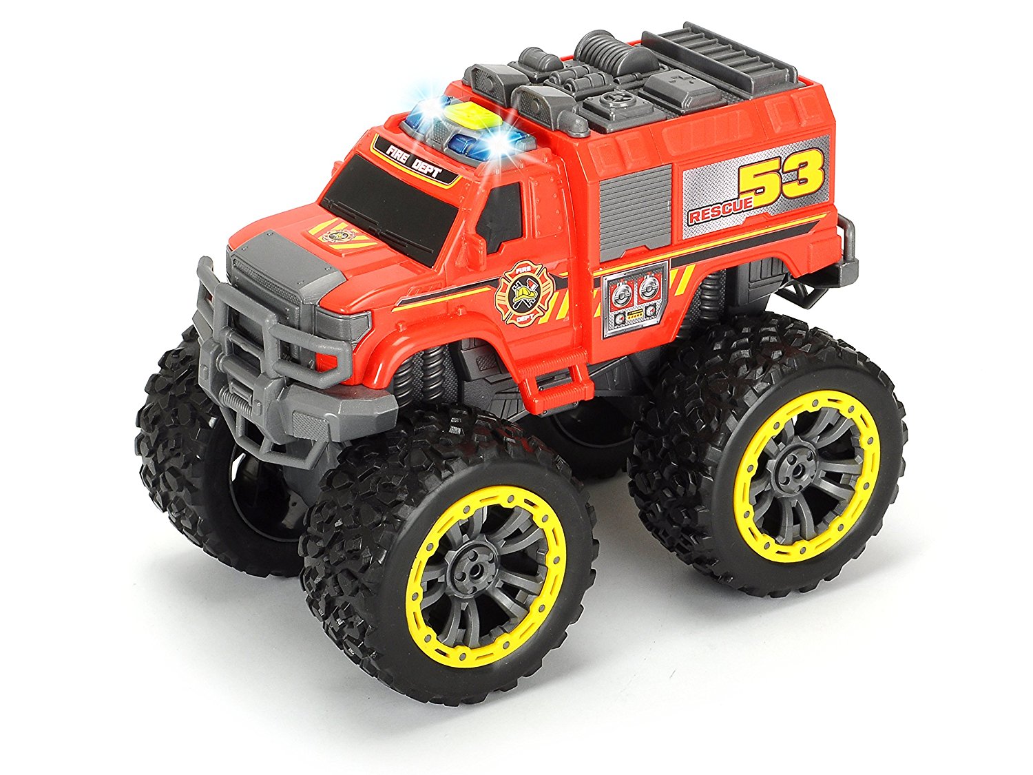 Dickie Toys - Flame Hunter, Feuerwehr-Monstertruck für 12€