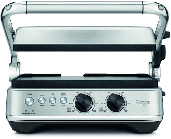 Sage SGR700 BBQ & Press Grill für 129€ - Kontaktgrill mit 25 x 30cm Grillfläche & 1.800 Watt