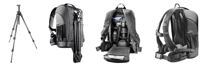 Manfrotto Carbon Stativ für 199€ oder Mantona SLR-Rucksack für 49€ in Amazons Blitzangeboten