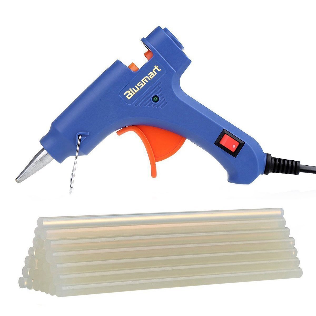 Blusmart Mini Heißkleberpistole mit 25 Kleber-Sticks 7.99 Euro inkl. Versand