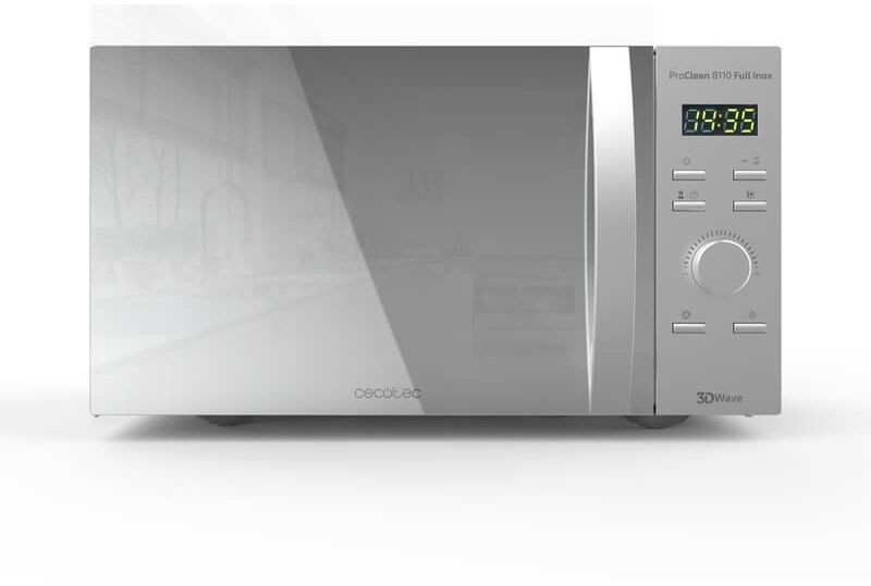 Cecotec Mikrowellen-Grill ProClean 8110 Full Inox mit 36% Nachlass