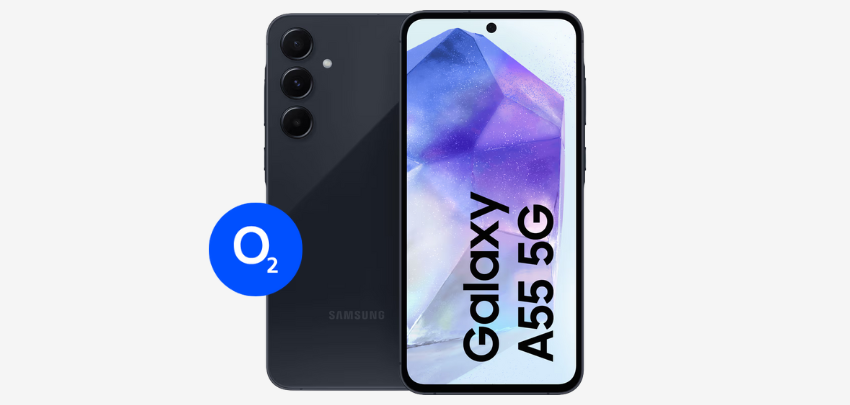 Eff. gratis ✨ Samsung Galaxy A55 5G mit 35 GB 5G o2-Allnet für 19,99€ mtl.