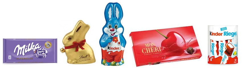 Schokolade-Ostern