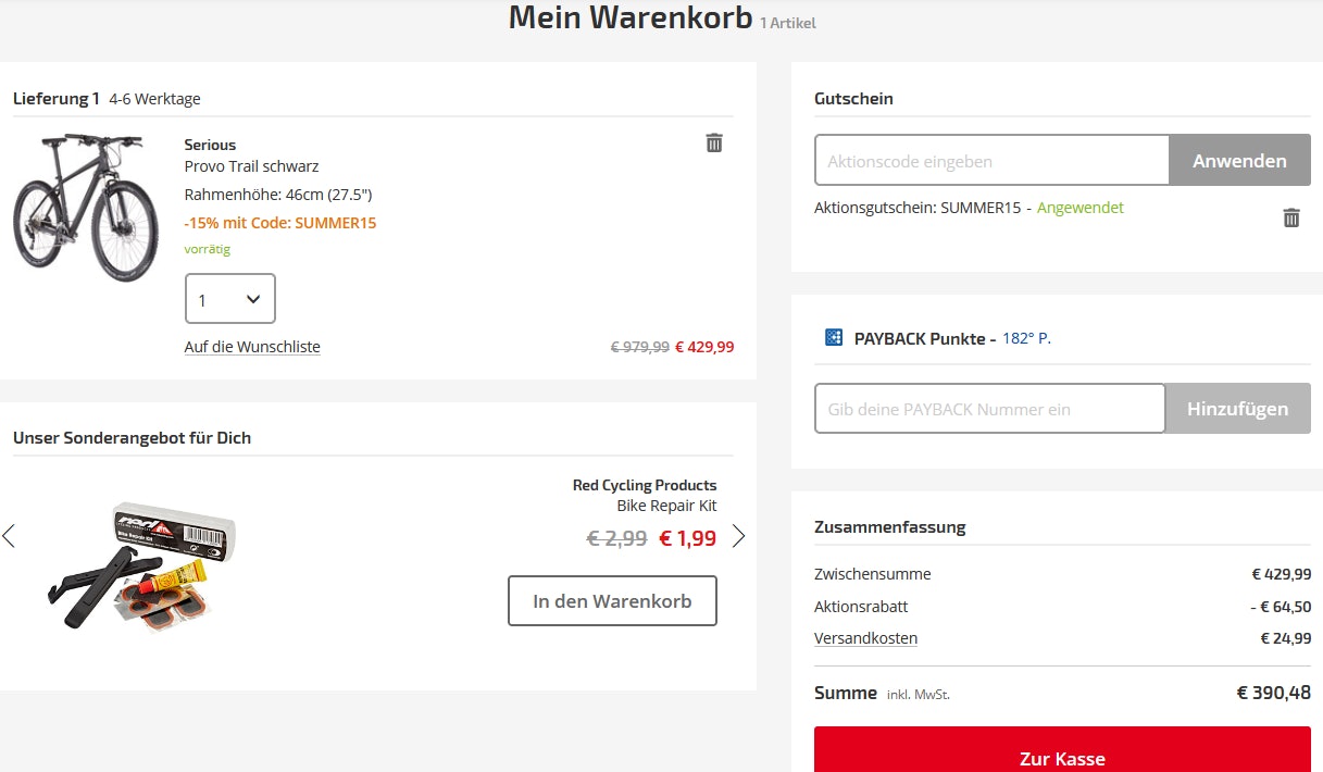 warenkorb-fahrrad-de-summer-sale