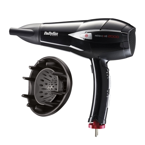 BaByliss D371E Haartrockner Retra Cord 2000 für 24,91 EUR