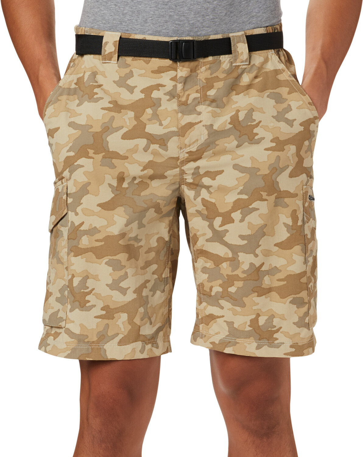 Columbia Silver Ridge Cargo Shorts Men (1587033) fossil camo mit 50% Rabatt
