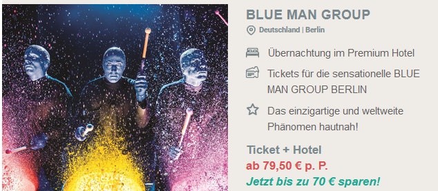 BLUE MAN GROUP-Berlin