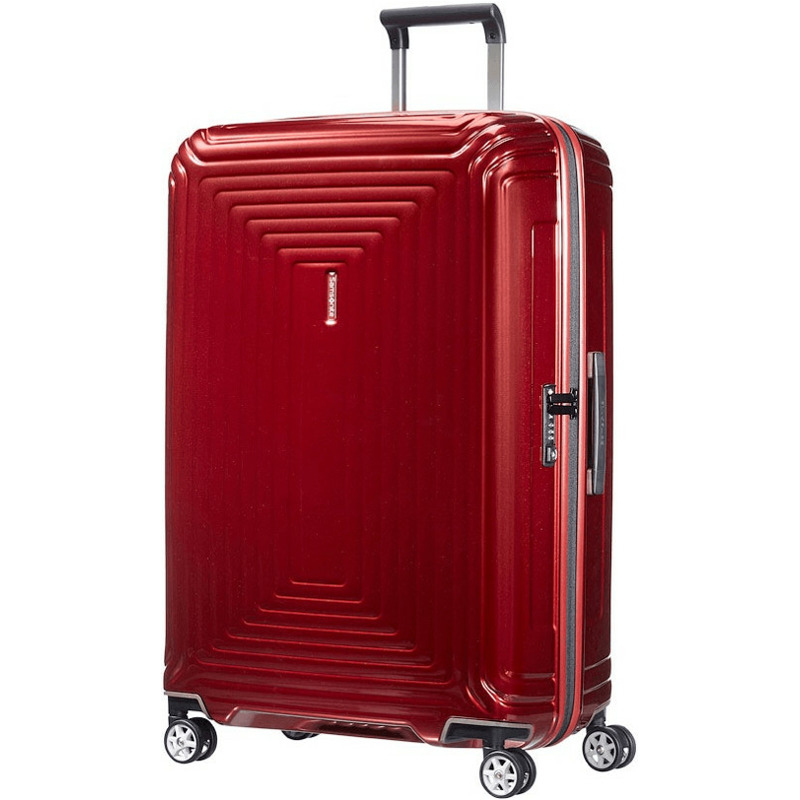 27% auf Samsonite Neopulse Spinner 75 cm metallic red sparen