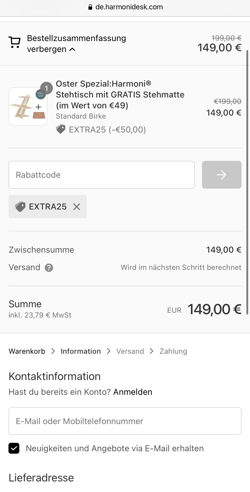 Harmonidesk /Preisfehler 