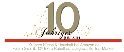 10% auf Küche &amp; Haushalt bei Amazon