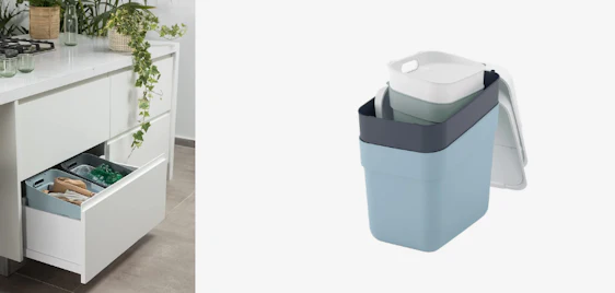 Ordnung leicht gemacht: Curver Mülltrennsystem (4er-Set) für 30€ (statt 60€) ♻️