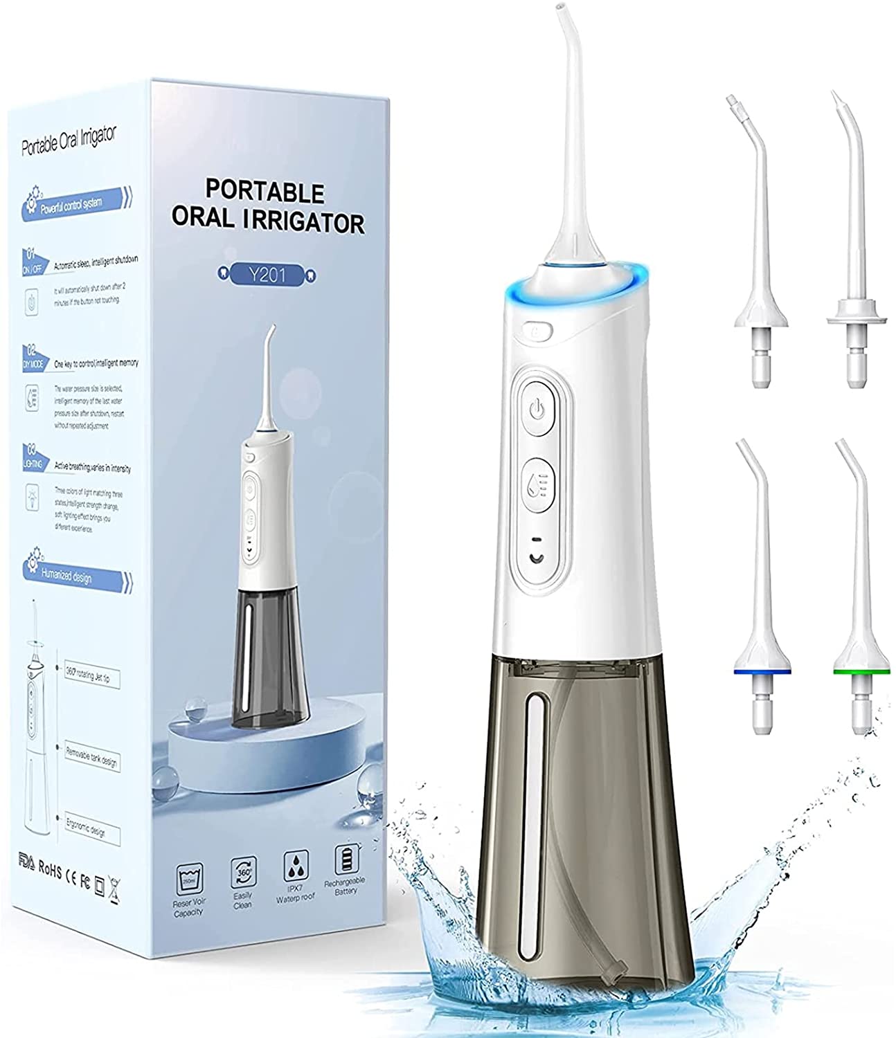 Munddusche Kabellos Wasser Flosser