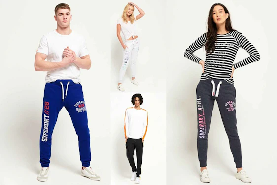 Superdry für Männer und Frauen Jogginghosen