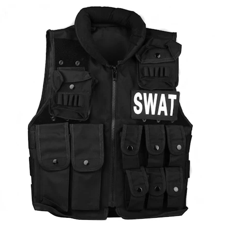 Taktische Weste - Swat Weste CS Feld Weste Outdoor Ultraleichte Atmungsaktive Einsatzweste 600D