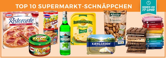 Top 10 Supermarkt Schnäppchen der KW 11 - z. B. 3 Tafeln Ritter Sport Bunte Vielfalt für 1,41€ 🍫