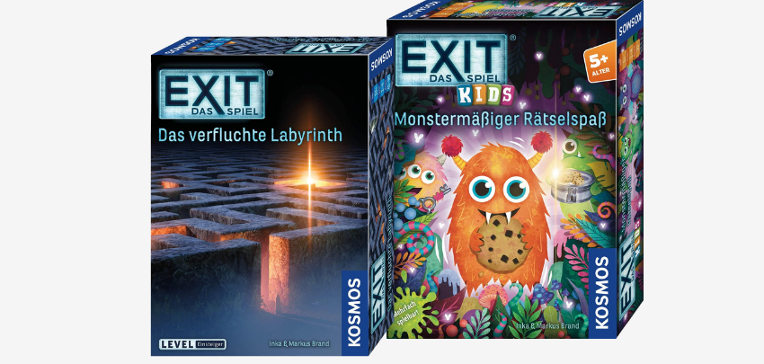 TOP 🏃‍♀️ Amazon: Viele, viele EXIT Games im Angebot! 😀 Ab 6,99€! 🚀