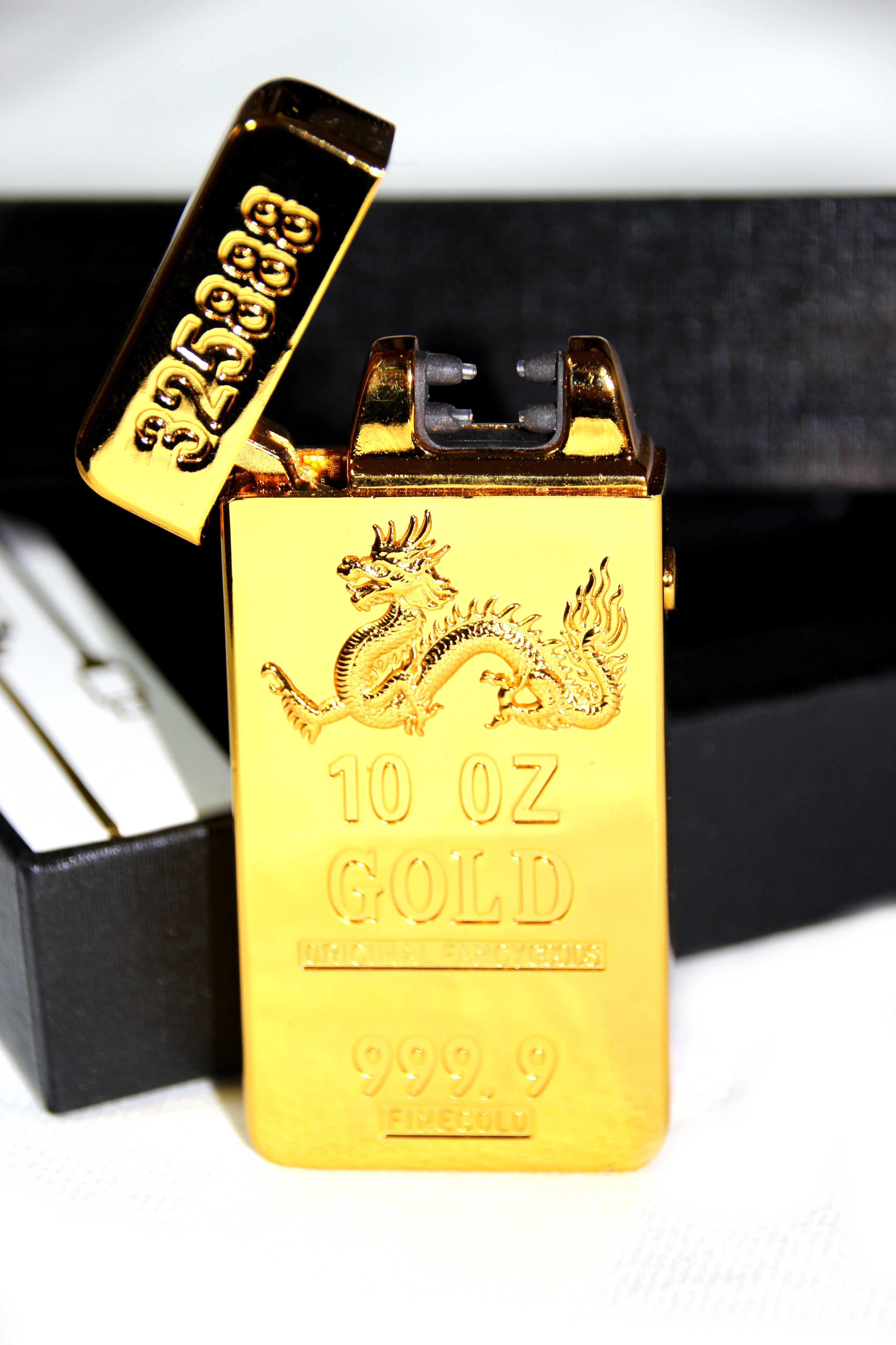 Elektronisches USB Doppel-Lichtbogen Feuerzeug 