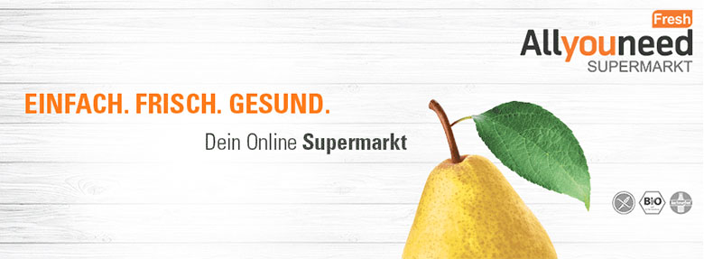 20% Rabatt bei Allyouneed Fresh - nur 300x einlösbar
