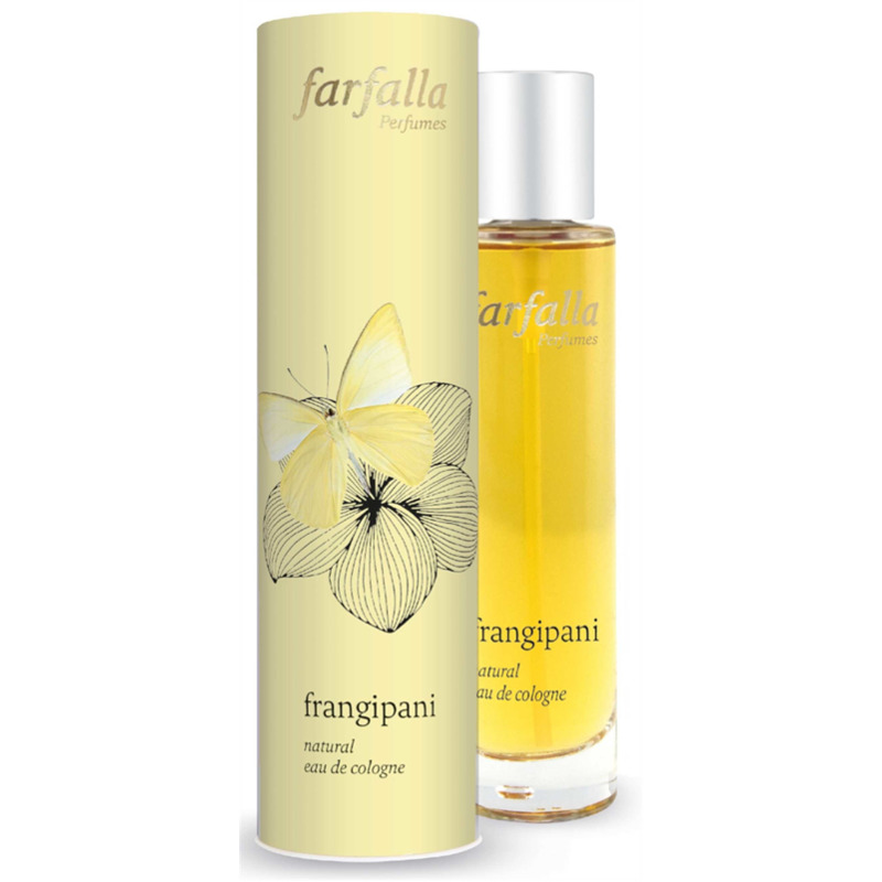 Farfalla Frangipani Eau de Cologne (50ml) im Angebot: Nur 26,20€ statt 29,98€