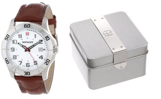 Wenger Alpine 70480 für 92€ - Herren-Edelstahluhr mit Saphirglas