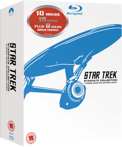 Star Trek 1-10 - Remastered Box (Blu-ray) für 25€