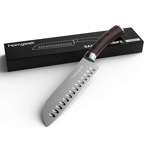 Santokumesser Klingenlänge 17cm, Japanisches Kochmesser