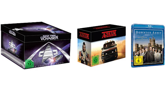 Diverse Blu-ray- und DVD-Angebote bei Amazon
