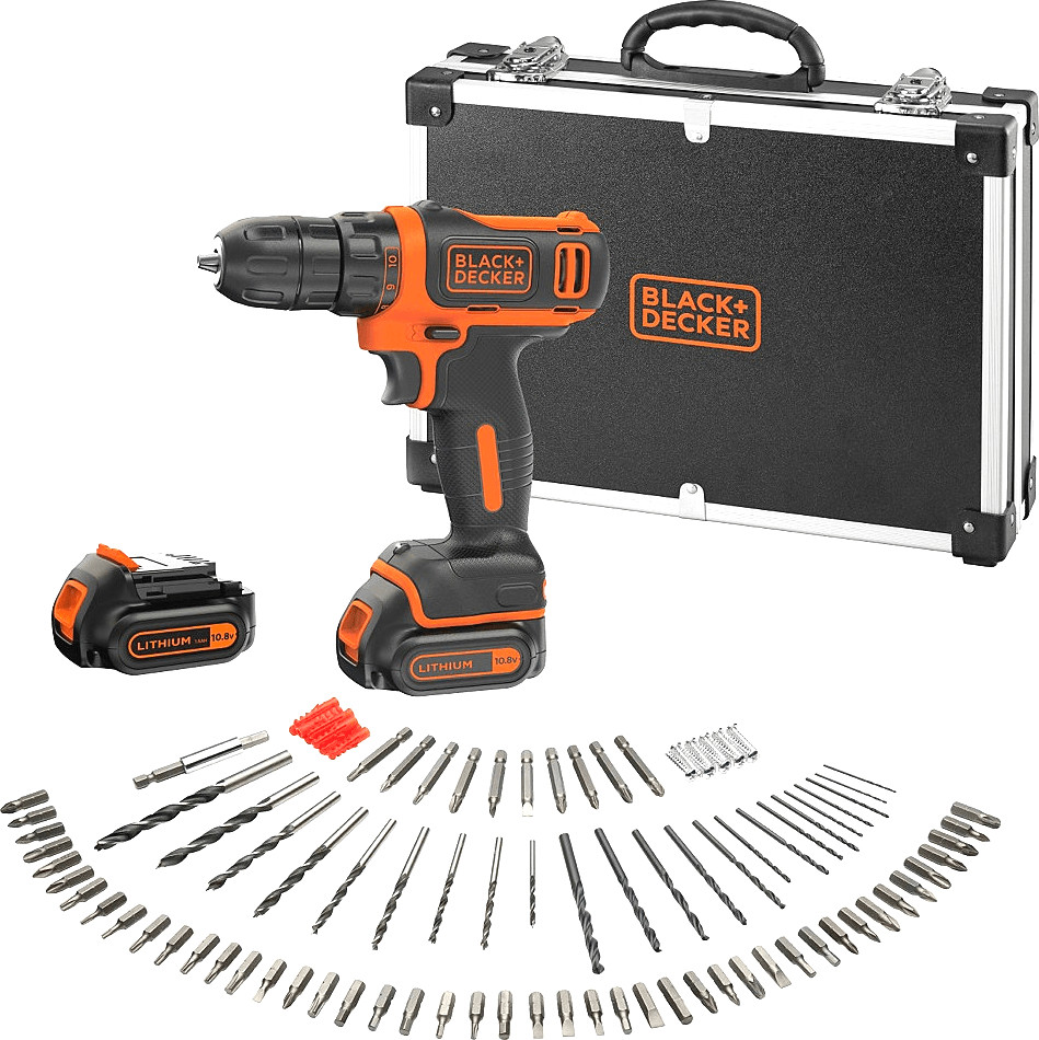 Black &amp;amp; Decker Akku-Bohrschrauber BDCDD12BAFC mit 19,29€ Preisnachlass