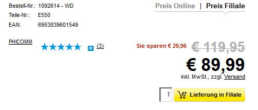10€ Gutschein für Conrad bei 80€ MBW - z. B. Crucial M500 240GB SSD für 80€ *UPDATE4*