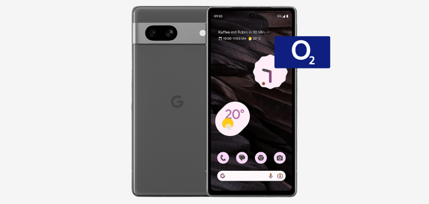Google Pixel 7a + 10 GB o2-Allnet für 14,99€ ⚡ mtl. eff. nur 2,78€ für den Tarif