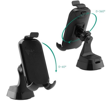 Universal Kfz Handy Halterung ab 3€ - unter anderem für iPhone 6s Plus/6S/6 Plus/6/5s/5, Samsung Galaxy