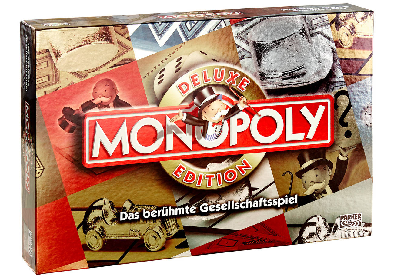 Monopoly Deluxe ab 19€ - mit goldenen Spielfiguren