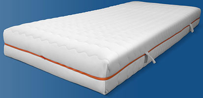 Biber Flex Matratze für 309€ - Visco-Schaumstoffmatratze in 90x200 cm mit waschbarem Bezug