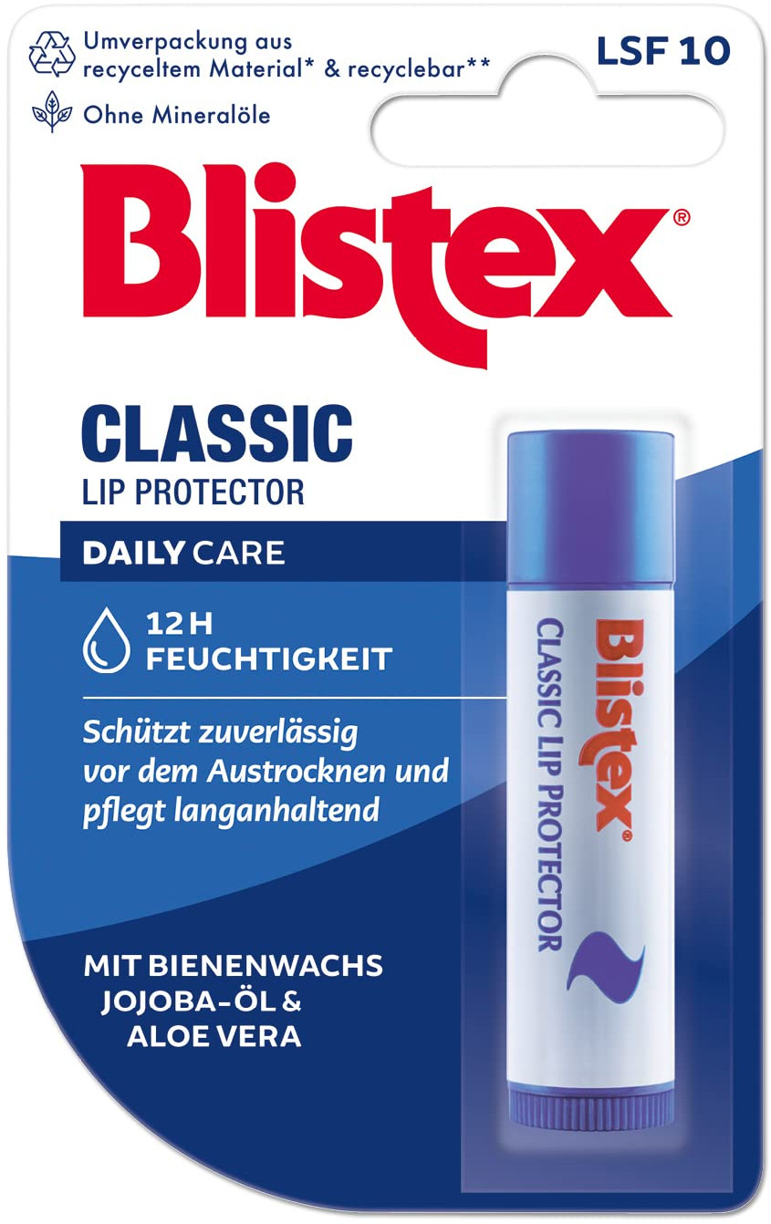 0,98€ pro Stück! 3x Blistex Classic Lippenpflege für 3€